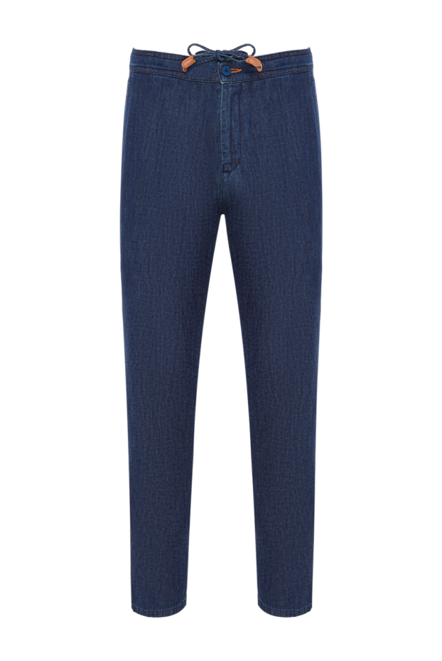 Scissor Scriptor jeans with a drawstring waistband and decorative stitching 189706 - photo 1