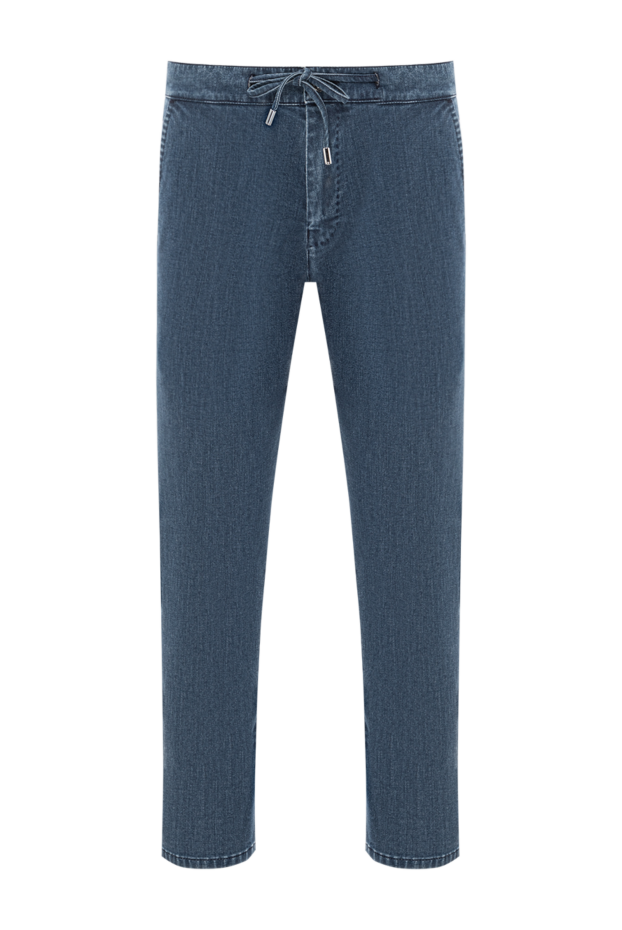 Scissor Scriptor синие брюки из stone washed хлопка с эластичным поясом и кулиской
189851 - фото 1