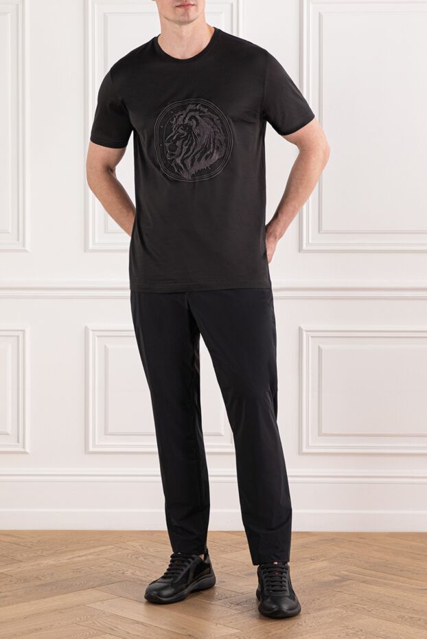 Tombolini men's black trousers with comfortable drawstring waistband

 189910 - photo 2