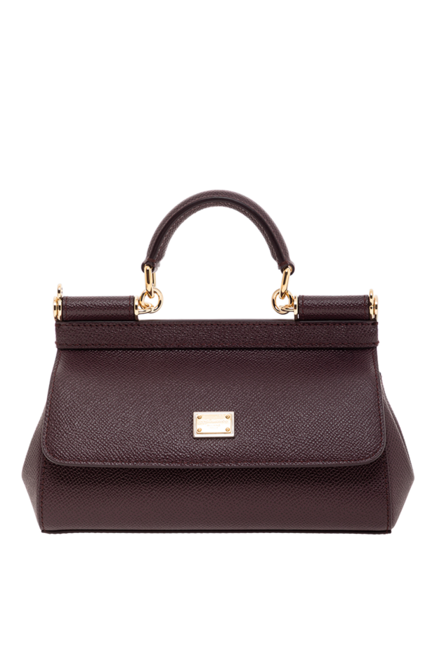 Dolce & Gabbana small sicily bag with short handle burgundy 189938 - photo 1