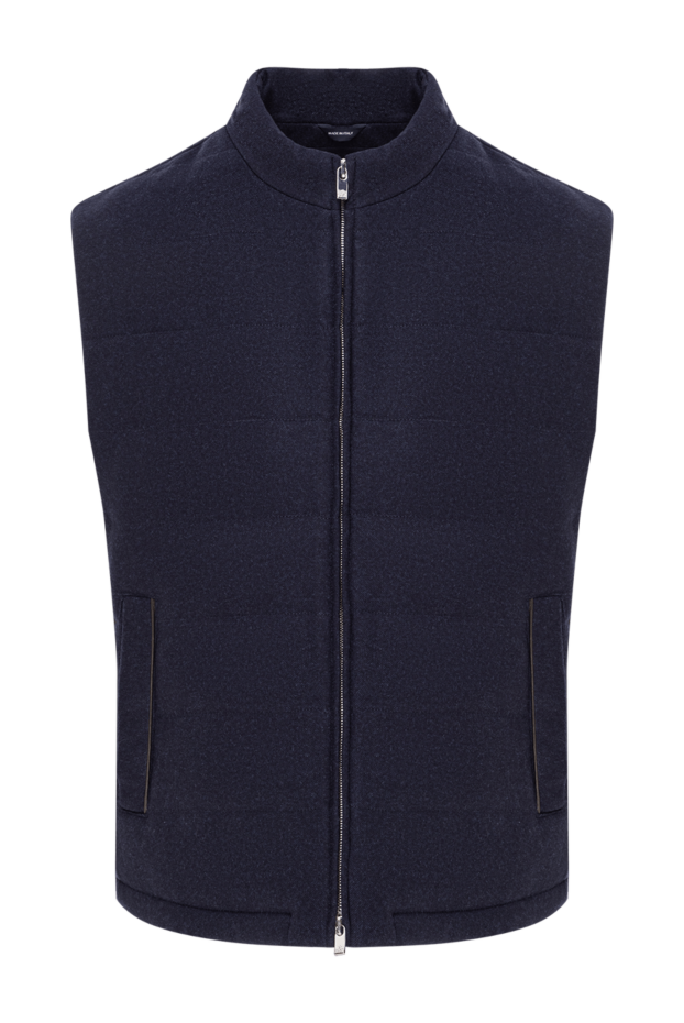 Tombolini men's insulated wool vest, deep blue 190185 - photo 1