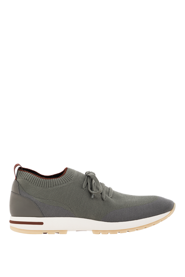 Loro Piana 360 lp flexy walk wish double layer wool sneakers green 190214 - photo 1