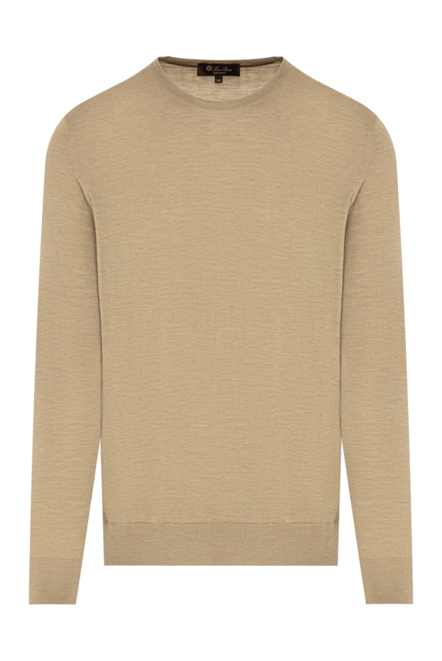 Loro Piana sandy premium wool crew neck jumper
190223 - photo 1