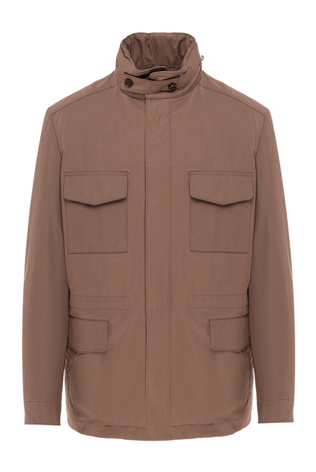 Loro Piana алынбалы жібек пен кашемир джерси астары бар саяхатшыларға арналған пиджак 190232 - фото 1