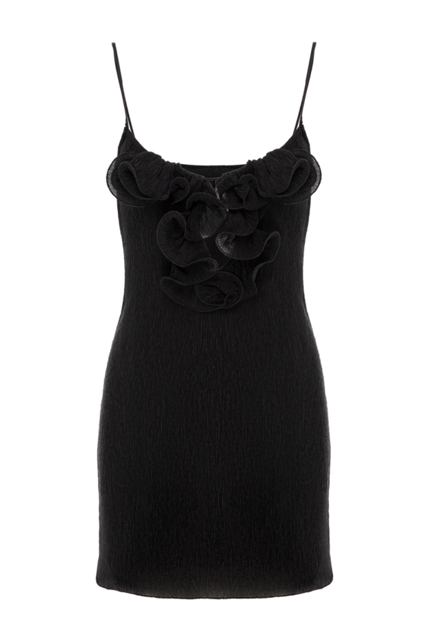 Magda Butrym black sleeveless crepe beach mini dress 190250 - photo 1