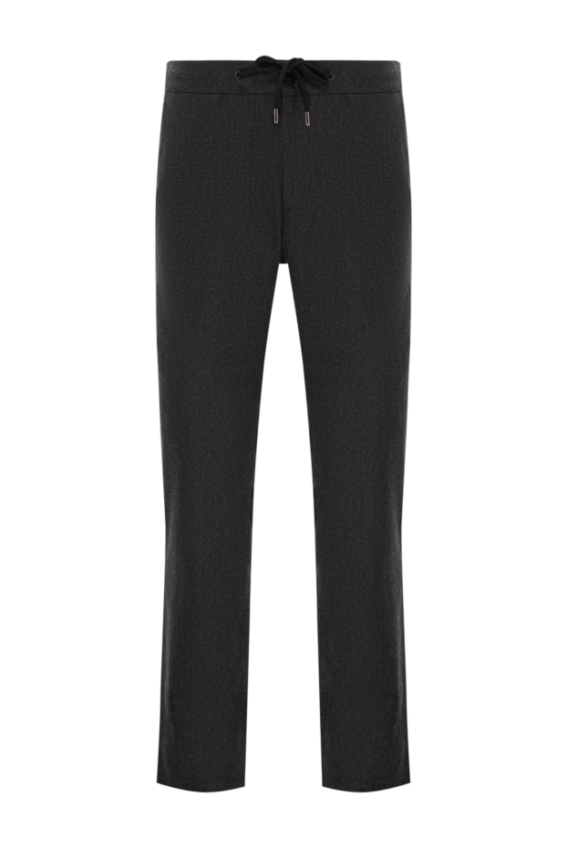 Cesare di Napoli men's warm wool trousers with black cashmere
190345 - photo 1