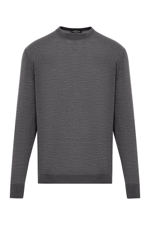 Cesare di Napoli fine wool jumper in grey shade 190429 - photo 1
