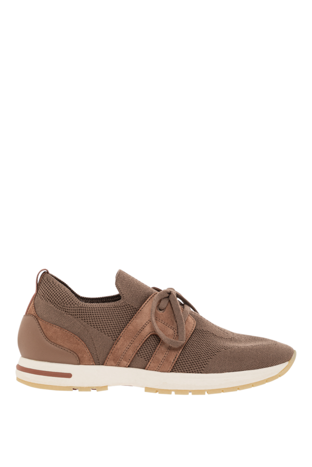 Loro Piana brown knitted wool sneakers 360 lp lady flexy walk
190488 - photo 1