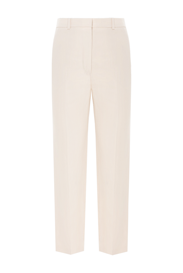 Loro Piana әйелдерге арналған neo derk light классикалық жоғары белді зығыр шалбар
190494 - фото 1