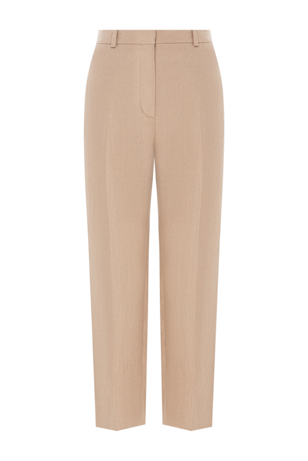 Loro Piana бежевый neo derk жоғары белді зығыр классикалық шалбар әйелдер
190495 - фото 1