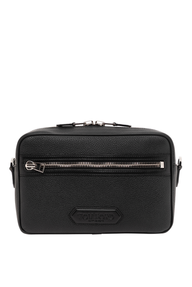 Tom Ford medium size genuine black leather messenger bag
190545 - photo 1
