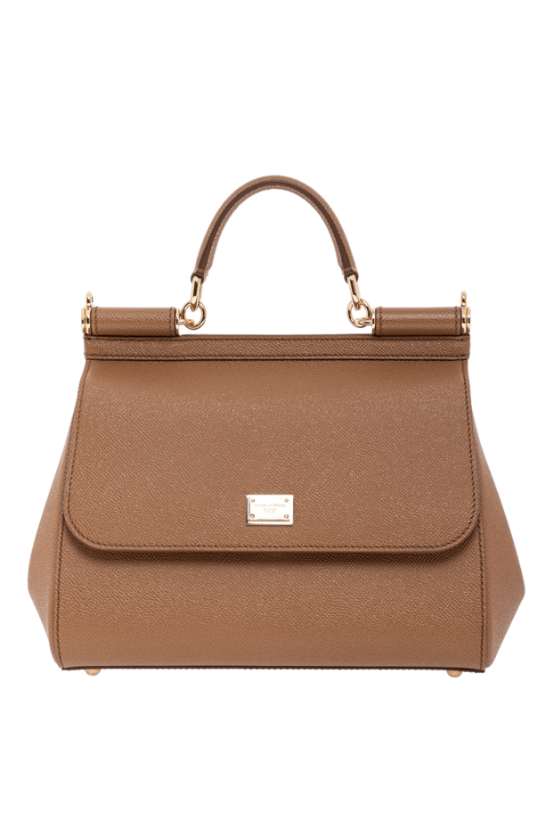 Dolce & Gabbana large sicily bag with short handle in dauphine embossed leather
190646 - photo 1