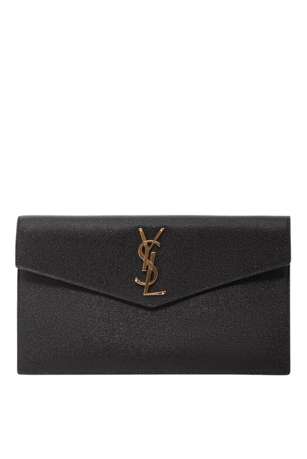Saint Laurent small envelope clutch with a flap and an image of cassandra 190917 - photo 1