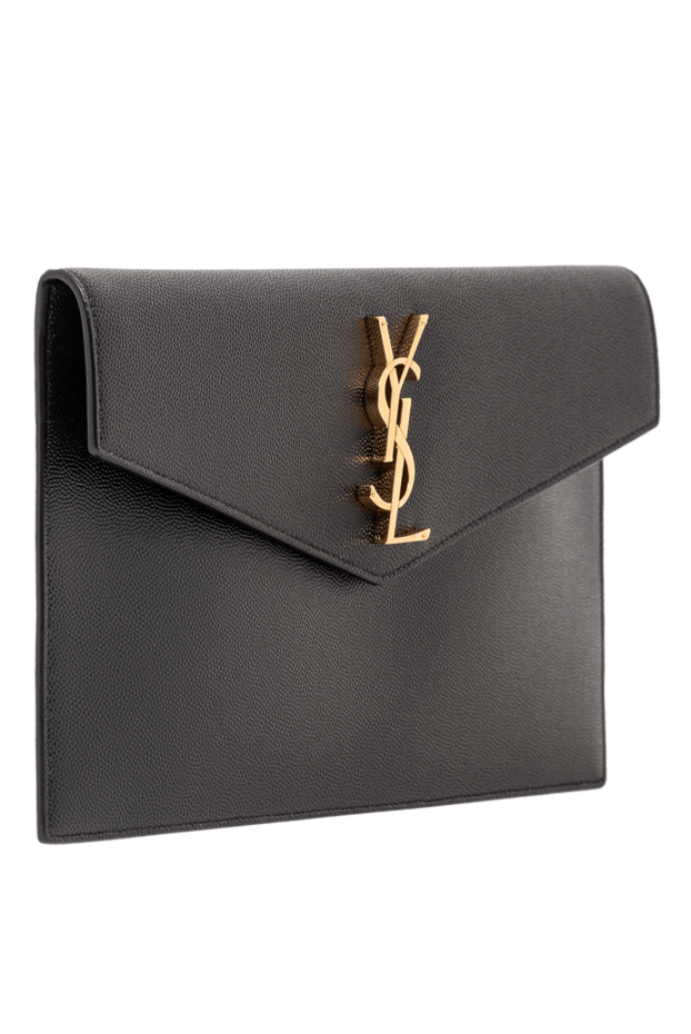 Saint Laurent small envelope clutch with a flap and an image of cassandra 190917 - photo 3
