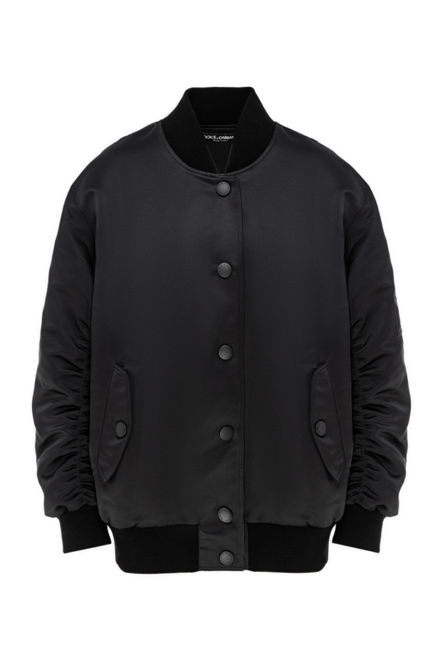 Dolce & Gabbana қара рельефті басып шығарылған үлкен өлшемді күрте
190996 - фото 1