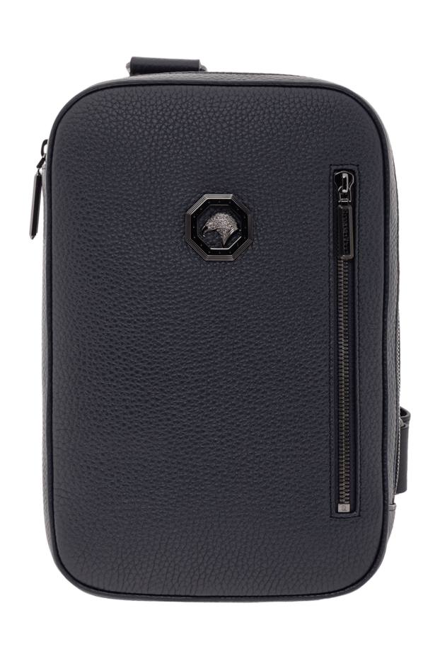 Stefano Ricci grained leather bag with vertical zip and logo 191029 - photo 1