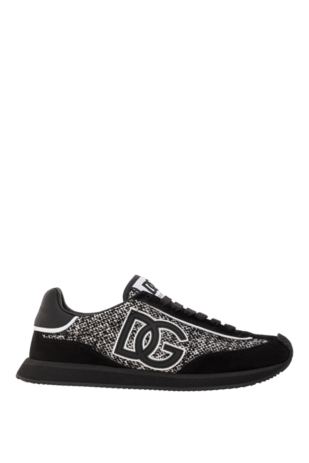 Dolce & Gabbana dg cushion sneakers in calfskin and wool
191115 - photo 1