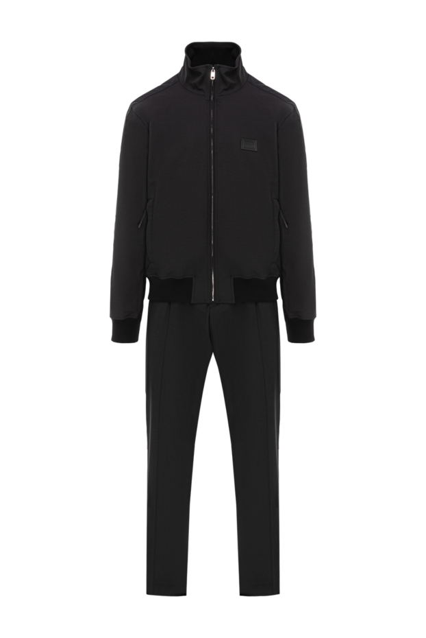 Dolce & Gabbana men's black wool walking suit 191117 - photo 1