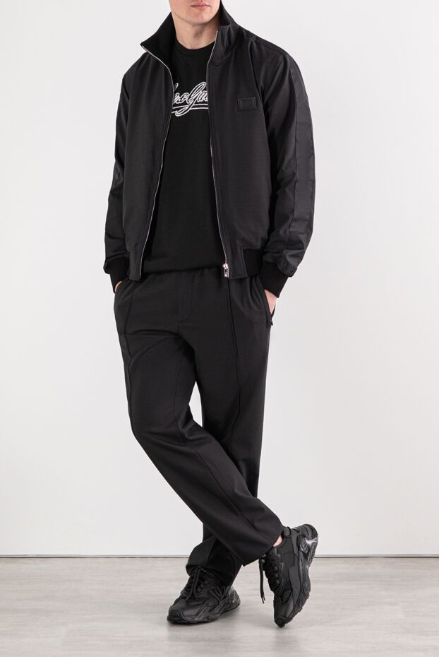 Dolce & Gabbana men's black wool walking suit 191117 - photo 2
