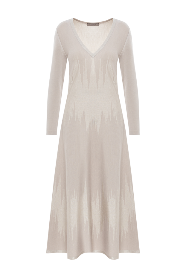 D.Exterior long-sleeved dress with contrasting art deco pattern 191370 - photo 1