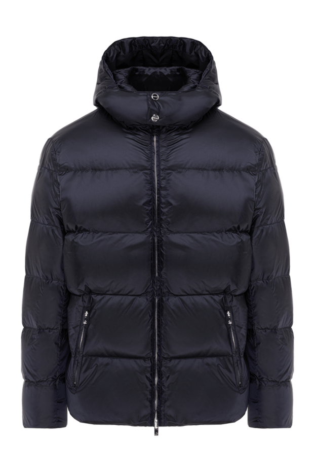 Tombolini smooth nylon down jacket with hood and zip closure 191470 - photo 1