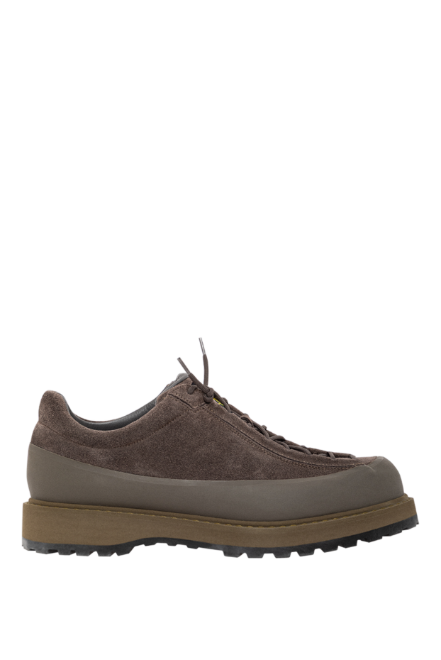 Stone Island lace-up sneakers with a rubber welt and lugged sole, green
191610 - photo 1