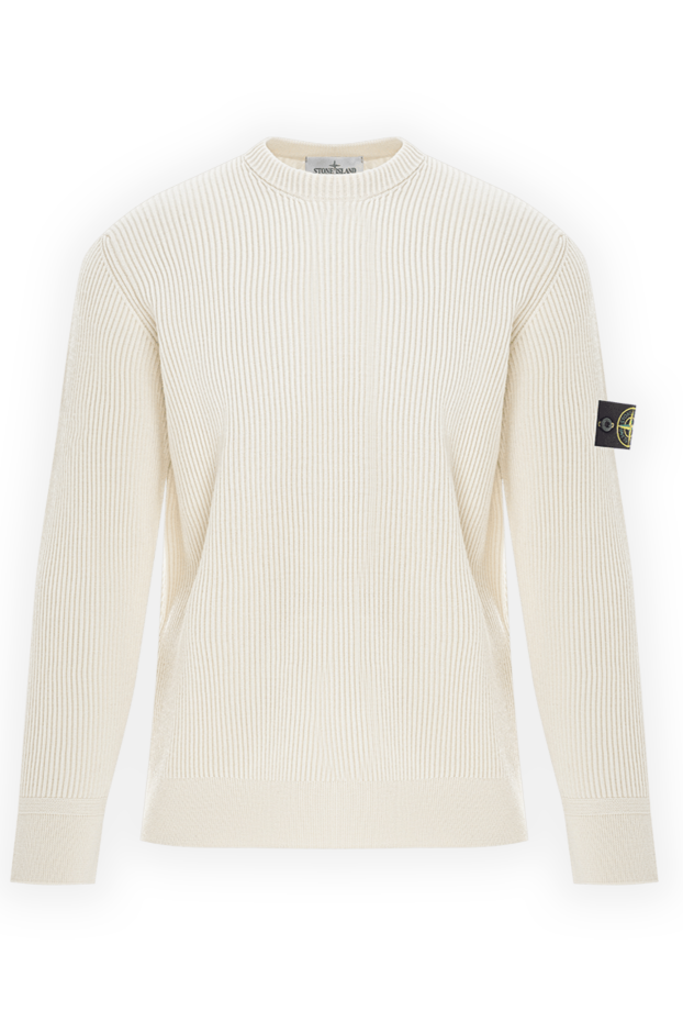 Stone Island men's ribbed wool jumper 191614 - photo 1