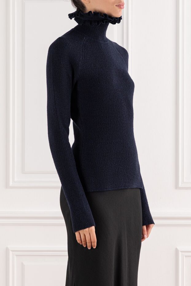 Alaia wool and silk knit jumper with a statement neckline
 191706 - photo 3