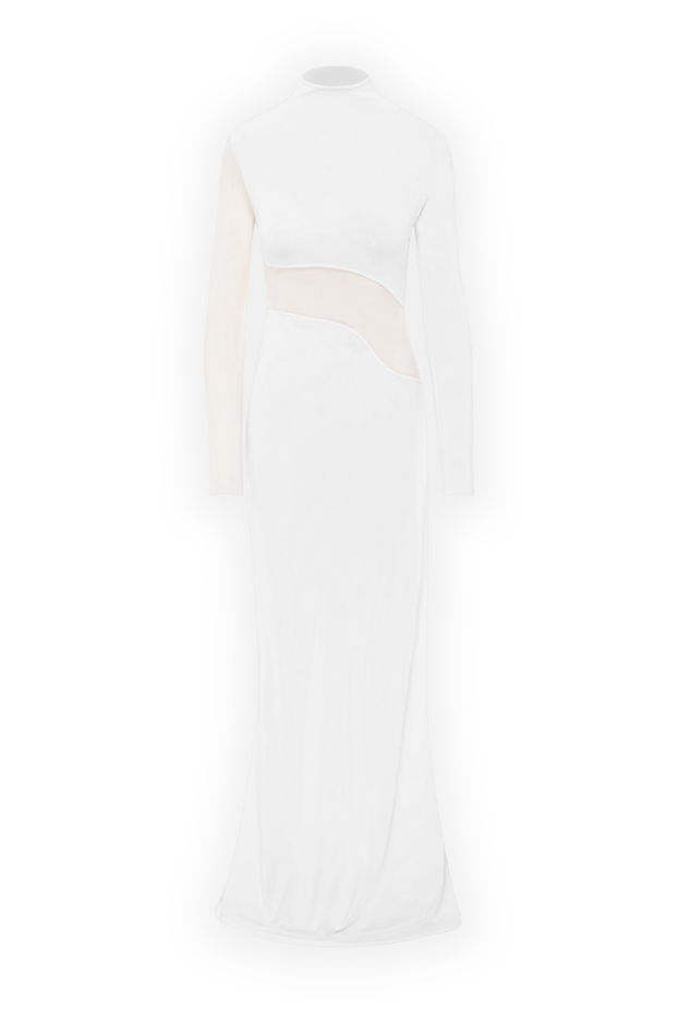 Alaia white silk jersey maxi dress with cutouts
191708 - photo 1
