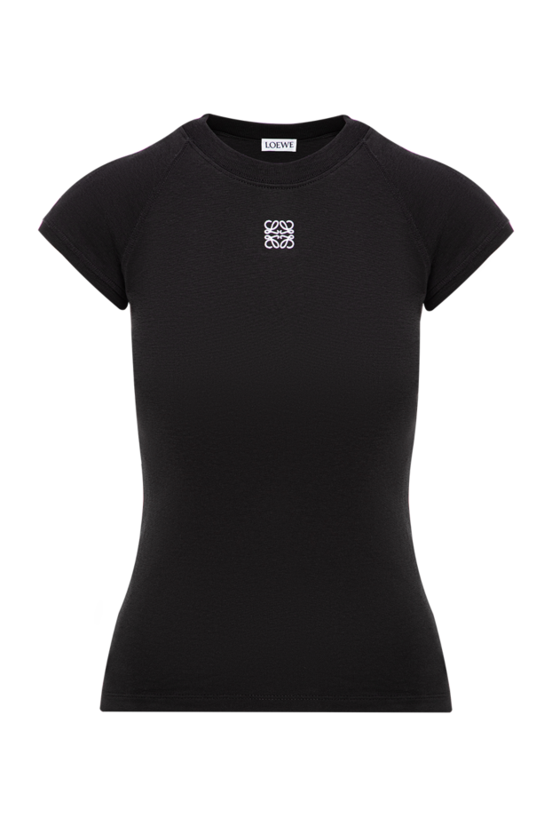 Black Small Fit Anagram T-Shirt for Women - photo 1