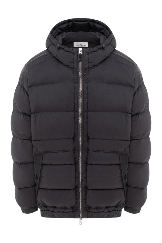 Stone Island черная пуховая куртка из легкого нейлона 191852 - фото 1
