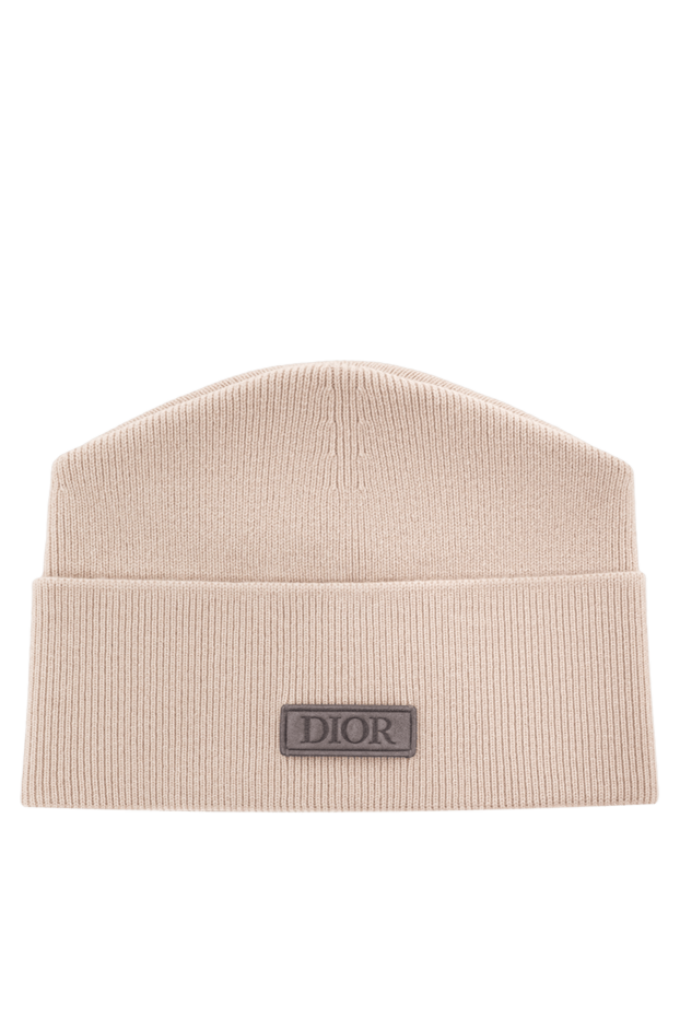 Dior men's hat made of soft beige cashmere knitwear
191886 - photo 1