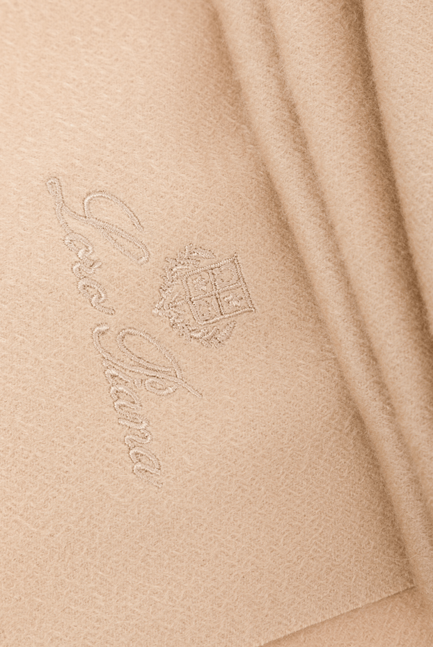 Loro Piana large cashmere scarf with exclusive loro piana 