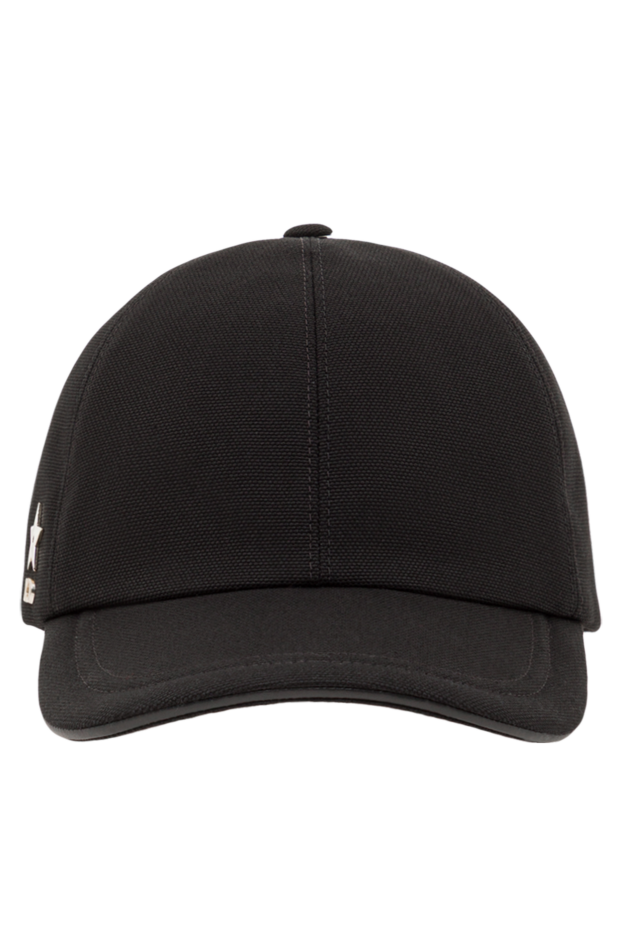 Dior d-player black cotton cap with gold star and cd logo 191994 - photo 1