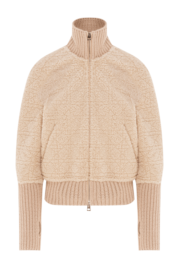 Dior short sheepskin coat with knitted cuffs 192023 - photo 1