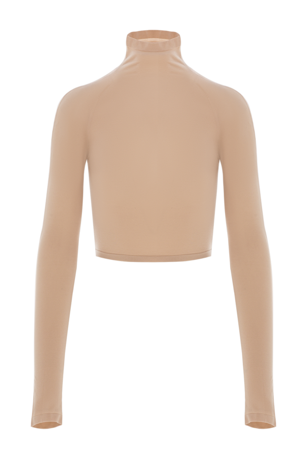 Alaia beige crop top with long sleeves and a smooth texture
192071 - photo 1