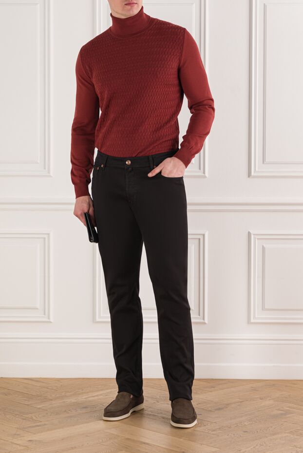 Jacob Cohen slim-fit stretch denim jeans in black 192227 - photo 2