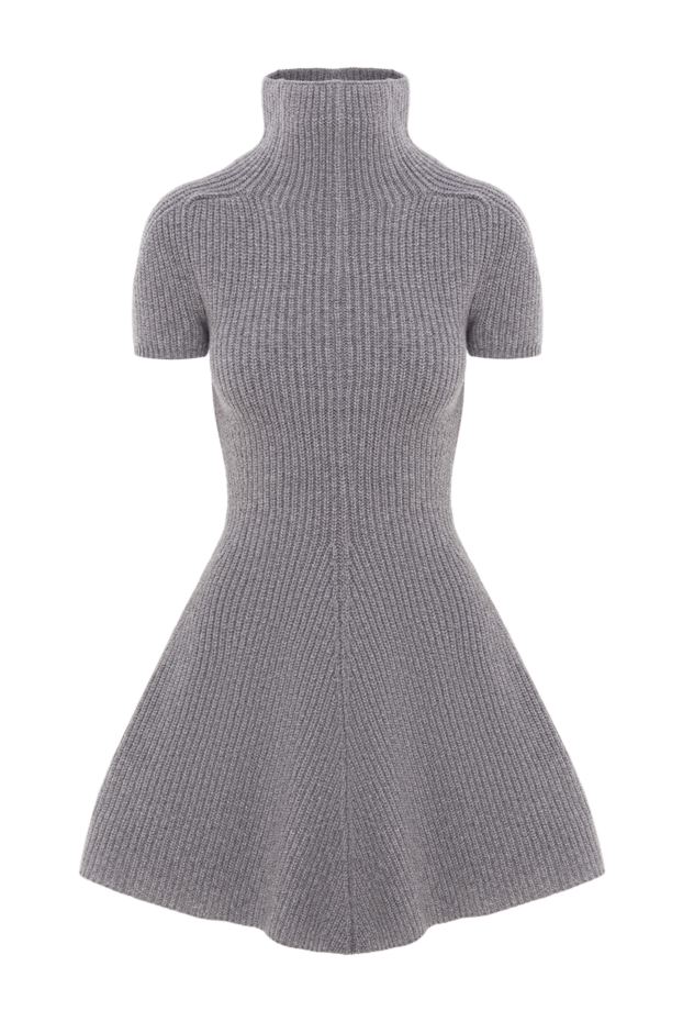 Magda Butrym gray cashmere dress with short sleeves 192282 - photo 1