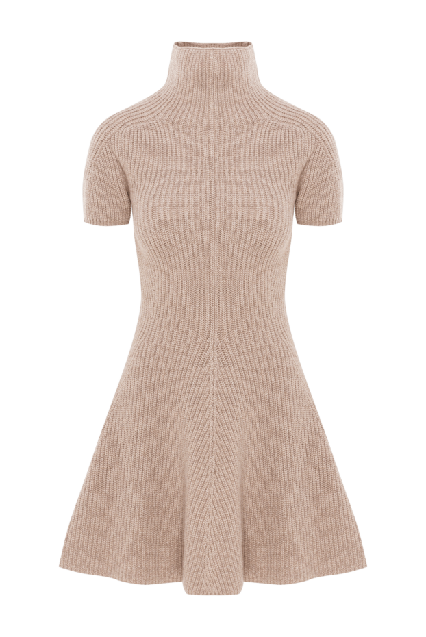 Magda Butrym beige cashmere dress with short sleeves 192283 - photo 1