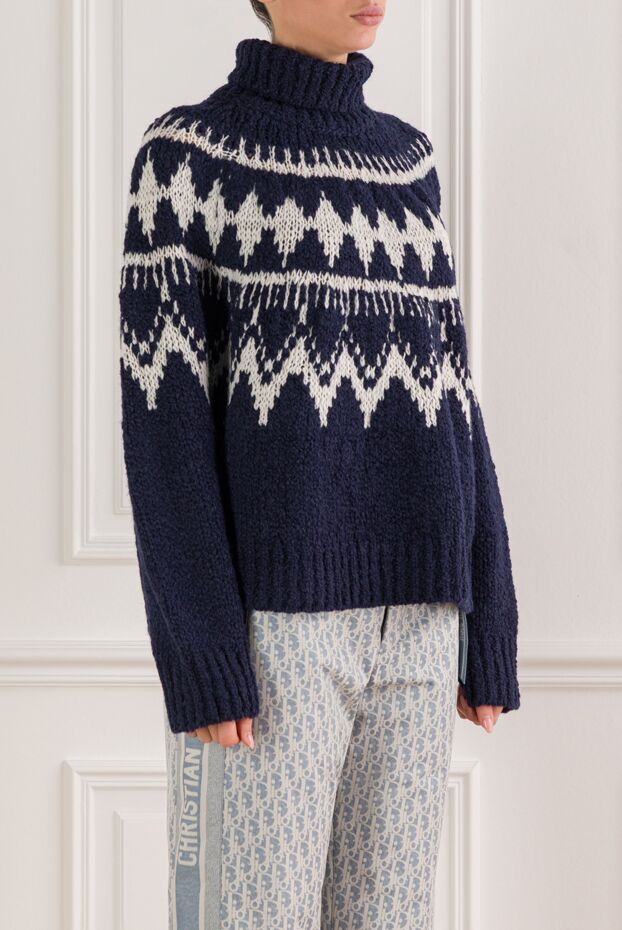 Dior fair isle turtleneck sweater 192301 - photo 3