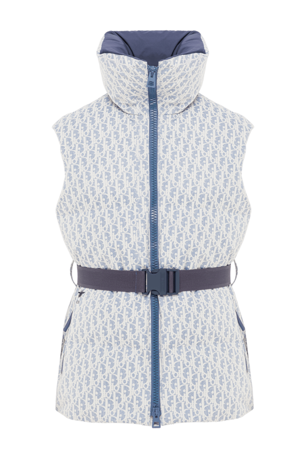 Dior dioralps down vest with a high collar in blue 192303 - photo 1