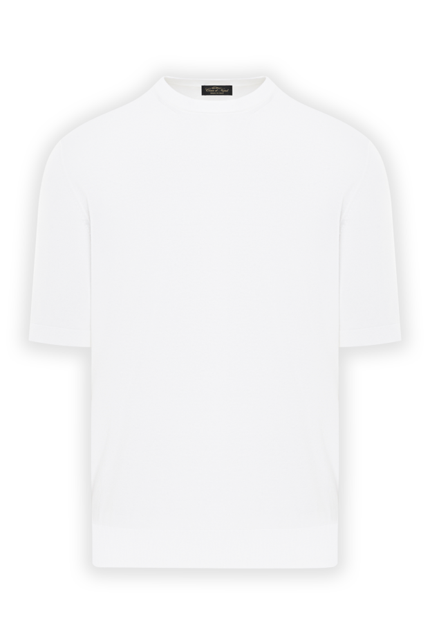 Cesare di Napoli knitted jumper made of natural cotton with short sleeves 192435 - photo 1