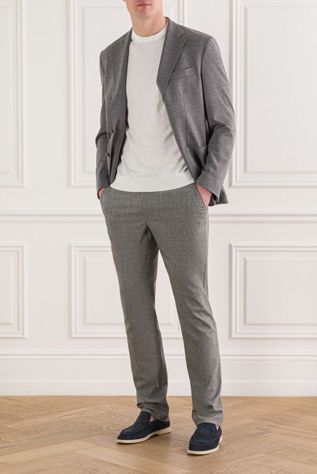 Cesare di Napoli knitted jumper made of natural cotton with short sleeves 192435 - photo 2