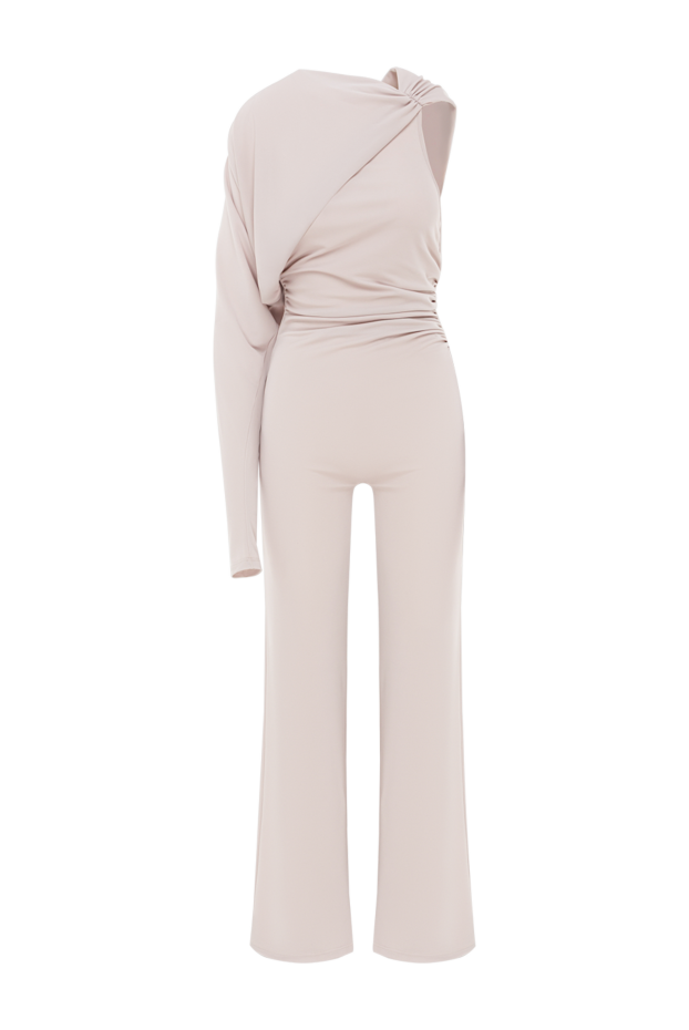 The Andamane women's gray jumpsuit with asymmetrical one-shoulder design 192511 - photo 1