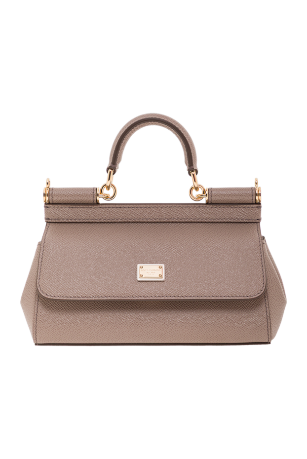 Dolce & Gabbana sicily mini bag in gray dauphine calfskin 192552 - photo 1