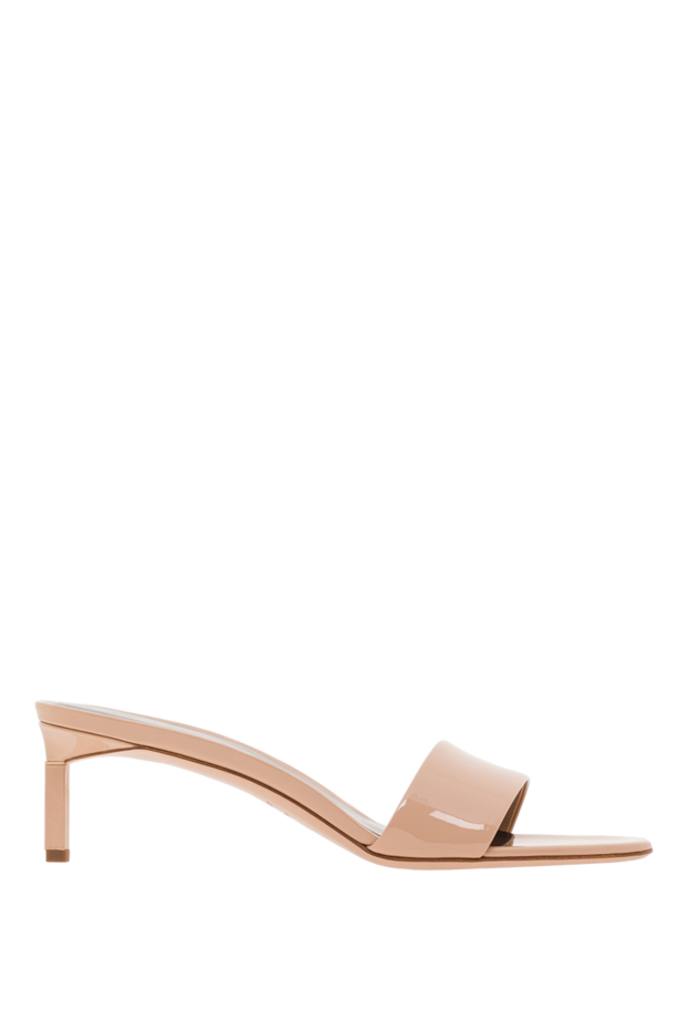 Tom Ford kitten hill әйелдерге арналған бежевый түсті өкшелі шалбарлар 192593 - фото 1