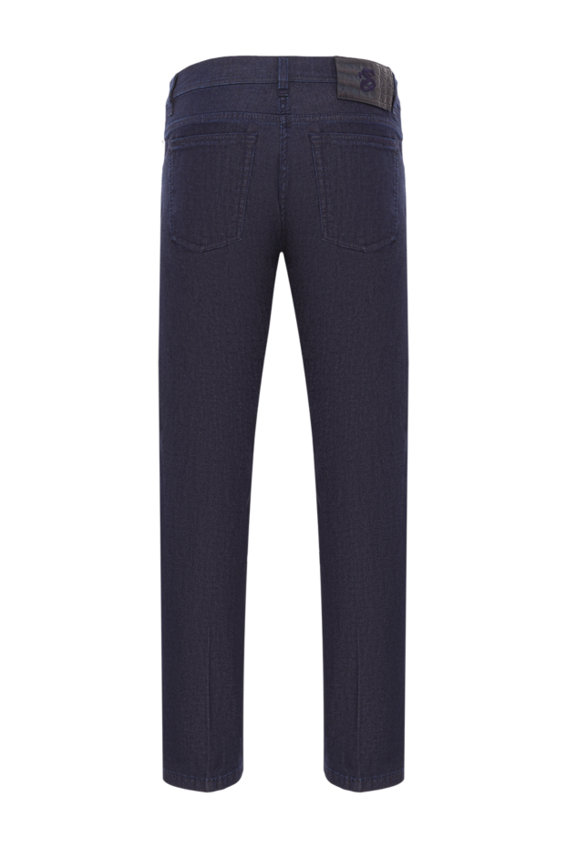 Scissor Scriptor men's dark blue stretch denim jeans with a regular fit 192713 - photo 2