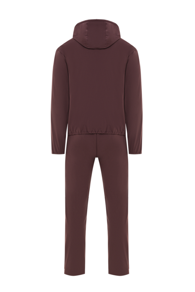 Tombolini men's maroon tracksuit with a zip-up hood 192727 - photo 2