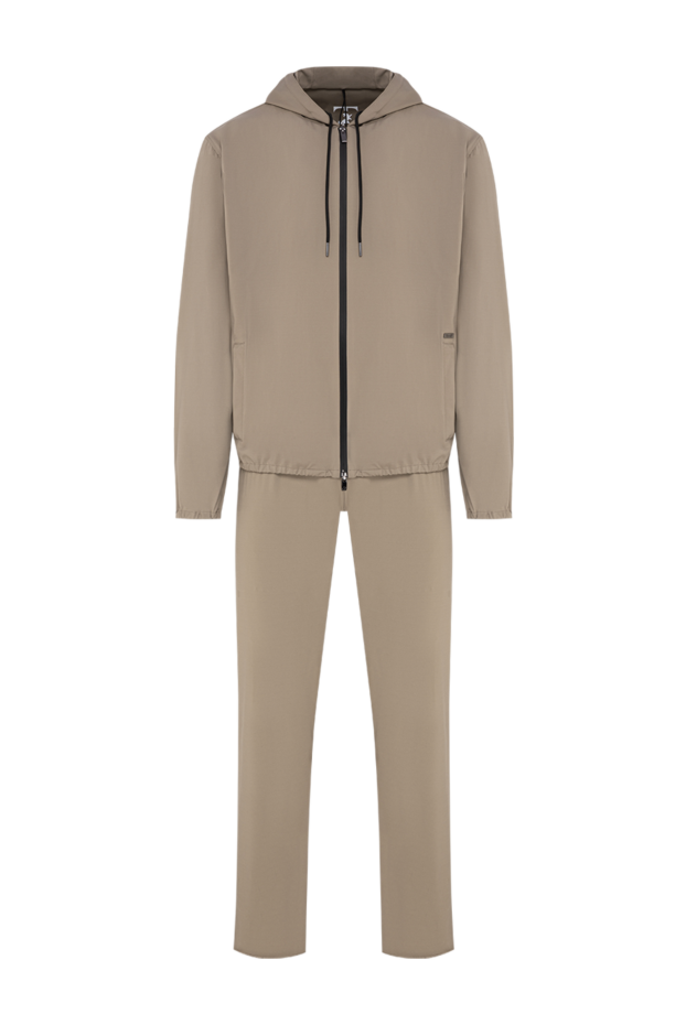 Tombolini men's beige knitted tracksuit 192729 - photo 1