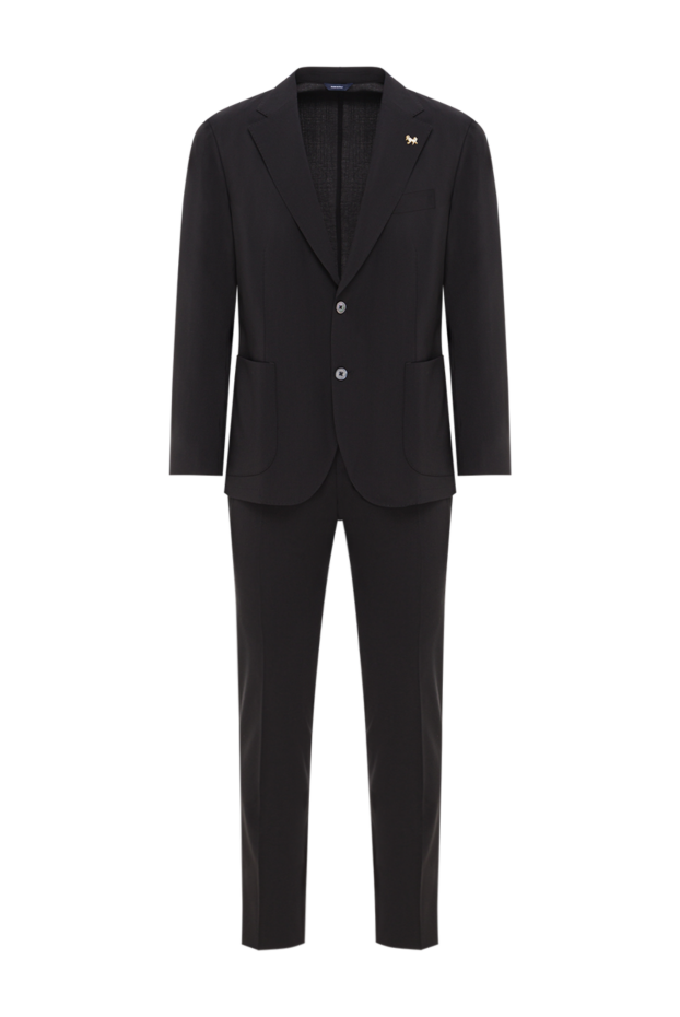 Tombolini men's classic black wool suit 192733 - photo 1